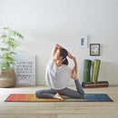 【い草-畳】イケヒコ い草ヨガマット ジョイ 赤 (60×180cm)