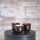 【ぐい吞】羽反 内赤 | 八雲塗