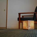 【ライト】乱れ組子 行燈 麻の葉 | 組子 (大型配送料2,500円)