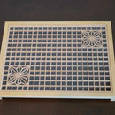 【トレイ】和膳 麻の葉 (M)※天板アクリル | 組子