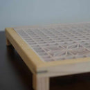 【トレイ】和膳 麻の葉 (M)※天板アクリル | 組子