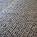 【い草-畳】イケヒコ い草ラグ カロン 黒 (M : 190×250cm, L : 190×300cm)