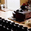 【アンブレラボトル】thermo mug × 土直漆器 うるし鳥獣戯画 (ブラック) | 越前漆器 | 匠市