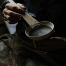 【アンブレラボトル】thermo mug × 土直漆器 うるし波千鳥 (ブラック) | 越前漆器 | 匠市