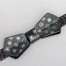 【高岡漆器-西陣織】CONCERTO 漆 蝶ネクタイ (九曜紋)