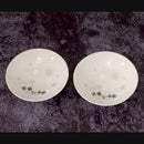 【平盃2点セット】冷感 雪結晶 | 美濃焼 | 丸モ高木陶器