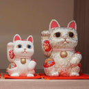 【招き猫】正絹緞子 (特大) | 江戸木目込み | 柿沼人形