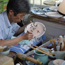 【有田焼】ZOA (まるぶん) 雲割山水文 (プライム、プレート)