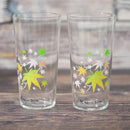 【タンブラーグラス2点セット】冷感 紅葉 | 丸モ高木陶器