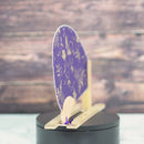 【うちわ】千鳥 鳳凰蝶唐草 男女兼用 | 京からかみ |丸二