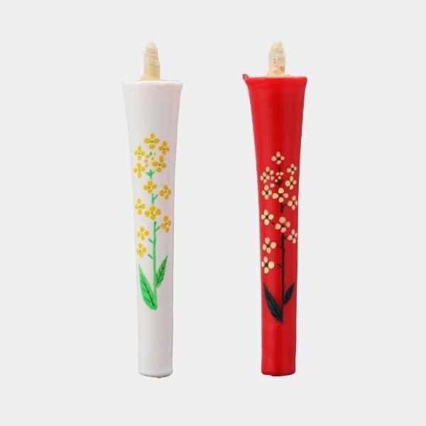 【キャンドル】碇型4匁 菜の花 | 和ろうそく | 中村ローソク