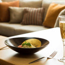 【ボウル】おぼろ月 8寸 (漆) | 金沢箔 | 箔一