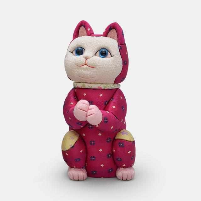 【招き猫】星に願いを (光彩) | 江戸木目込み | 柿沼人形
