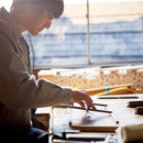 【屏風】ウルトラマン 富士山 (縁なし) | 本装屏風 - 水墨画 (大型配送料2,500円)