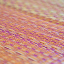 【い草-畳】イケヒコ い草ラグ デニムFジョイ 赤 (楕円：190×210cm)