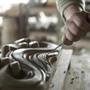 【鬼瓦インテリア】室内に飾る宝珠鬼瓦：服部秋彦 | 三州鬼瓦 | 鬼瓦家守(新東)