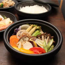 【炭鍋 IH対応】楽ごころ 小 直火・IH両用 日本製 遠赤外線効果で旨味凝縮