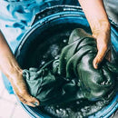 【ストール】天然インディゴ 手染め (3回染め) | 藍染 | インディゴ気仙沼