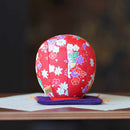 【だるま】江戸だるま (大) 友禅 紅白 | 江戸木目込み | 柿沼人形