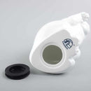 【招き猫】へそくりの招き猫 壱号 白 (中) | 肥前吉田焼 | Kata Koto