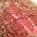 【お皿】菓子器 水(緑) | 無線銀貼七宝