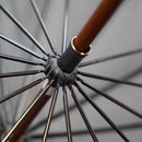 【雨傘】婦人 ボーダー L 折りたたみ (ローズ) | 東京洋傘 | 宮内庁御用達 前原光榮傘商店