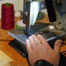 【雨傘】婦人 ボーダー L 折りたたみ (ローズ) | 東京洋傘 | 宮内庁御用達 前原光榮傘商店