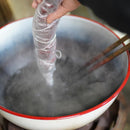 【絞り染め】三毳山麓工房 ストール 玉のり猿紋 グリーン