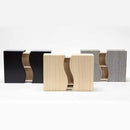 【加茂桐箪笥】想ひ凾 (野本桐凾製作所) 桐の飾り棚 (黒 ウレタン) (大型配送料2,500円)