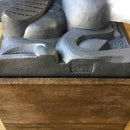 【三州鬼瓦】鬼福製鬼瓦所 ティッシュケース（睨んだ顔の鬼瓦）