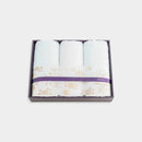 【タオル】「彩-irodori-」フェイスタオル3枚セット (ブルー・ホワイト) | 今治タオル