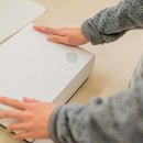 【タオル】「彩-irodori-」バスタオル1枚 & フェイスタオル2枚セット (ブルー・ホワイト) | 今治タオル