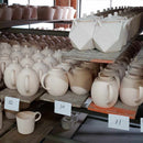 【古伊万里焼】林九郎窯 朧 酒瓶 moegi