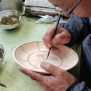 【古伊万里焼】林九郎窯 葉月 珈琲碗皿 moegi