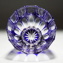 【ぐい呑】凛然 -rin zen- (青)｜切子