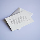 【オプション】メッセージカード | タイピング