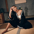 【カーディガン羽織】Life goes off / Black (スウェット) | 着物 | VEDUTA