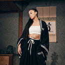 【カーディガン羽織】Life goes off / Black (スウェット) | 着物 | VEDUTA