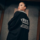 【カーディガン羽織】Life goes off / Black (スウェット) | 着物 | VEDUTA