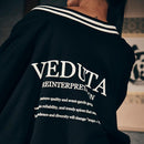 【カーディガン羽織】Life goes off / Black (スウェット) | 着物 | VEDUTA