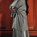 【カーディガン羽織】Life goes off / Gray (スウェット) | 着物 | VEDUTA