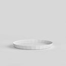 【有田焼】UTSUÀ プレート ミディアム マットホワイト