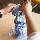 【風呂敷】鶴霞 たづかすみ (二越ちりめん96cm) | 超撥水加工| 朝倉染布