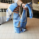 【風呂敷】鶴霞 たづかすみ (二越ちりめん96cm) | 超撥水加工| 朝倉染布