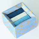 【指輪ケース】アジロ (青) | 江戸木目込み | 柿沼人形