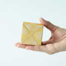 【指輪ケース】アジロ (黄) | 江戸木目込み | 柿沼人形