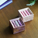 【指輪ケース】アジロ (紫) | 江戸木目込み | 柿沼人形