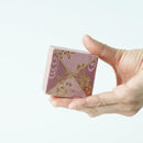 【指輪ケース】アジロ (紫) | 江戸木目込み | 柿沼人形