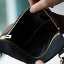 【サコッシュ】 ブラック チョコレート｜西陣織