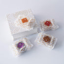 【焼き菓子】ジュエリーボックス <フィナンシェ4つ入> 内箱あり｜西陣織